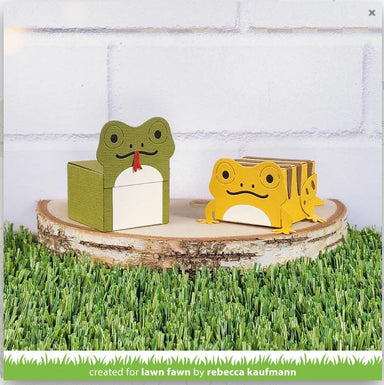Lawn Fawn Tiny Gift Box Lizard and Snake Add On Die
