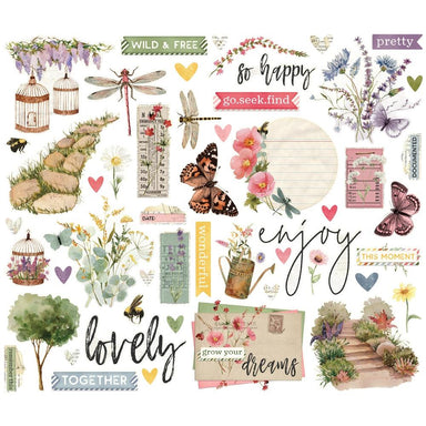 Simple Stories Meadow Flowers Bits & Pieces