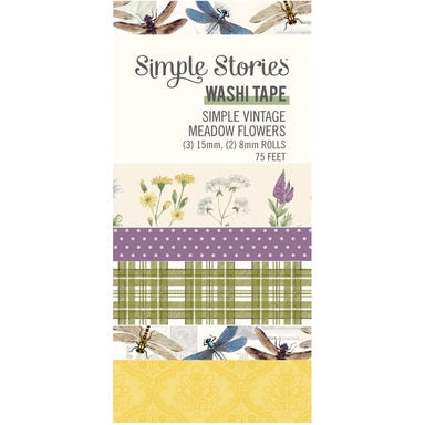 Simple Stories Simple Vintage Meadow Flower Washi Tape