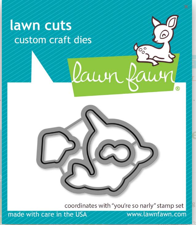 Lawn Fawn You're So Narly Dies