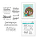 Spellbinders Nichol's Needlework Sentiments Stamps