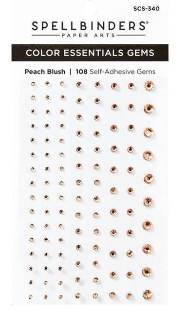 Spellbinders Color Essential Gems Peach Blush