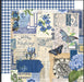 Simple Stories Simple Vintage Color Palette Blue Collage 12X12 Paper