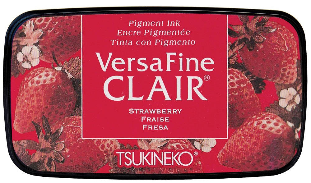 Tsukineko Versafine Clair Strawberry Ink Pad