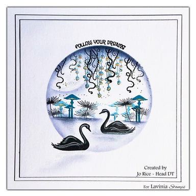 Lavinia Swans Clear Stamp