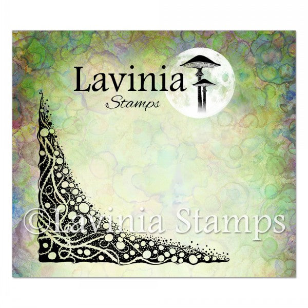 Lavinia Tangled River Root Corner Clear Stamp