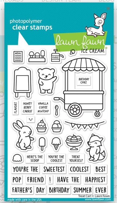 Lawn Fawn Treat Cart Stamps