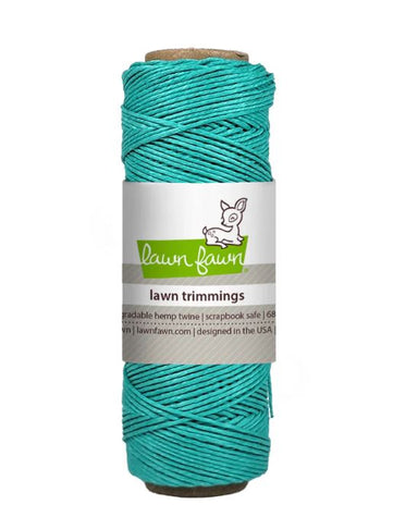 Lawn Fawn Turquoise Hemp Twine