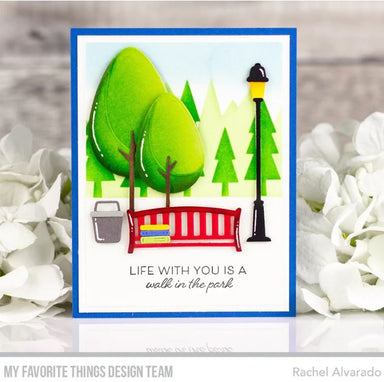 My Favorite Things Walk in the Park Clear Stamp Set