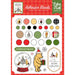 Echo Park Winnie the Pooh Christmas Adhesive Brads