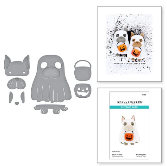 Spellbinders Woof or Treat Dies