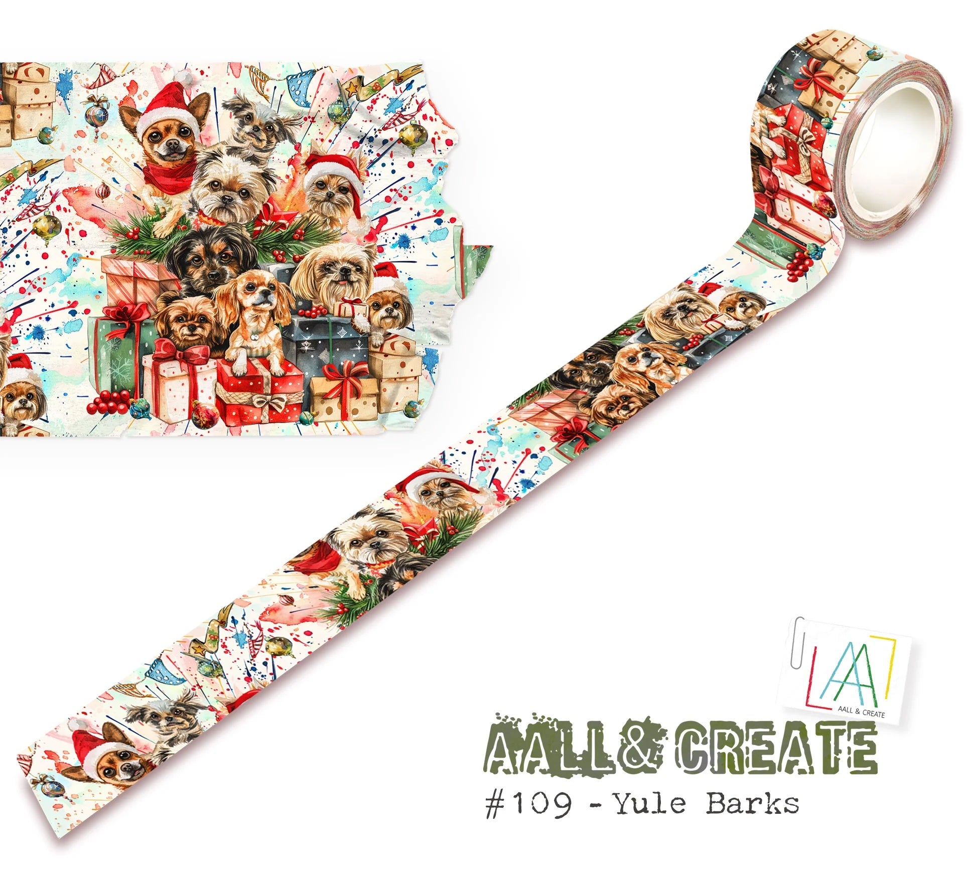 Aall & Create Washi Yule Barks