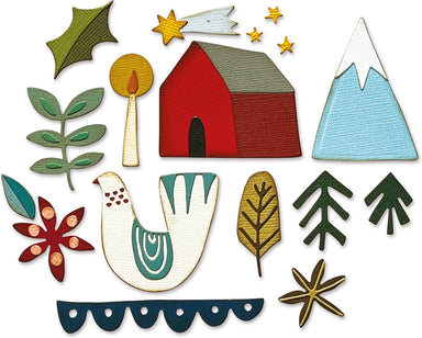 Sizzix Funky Nordic Dies By Tim Holtz