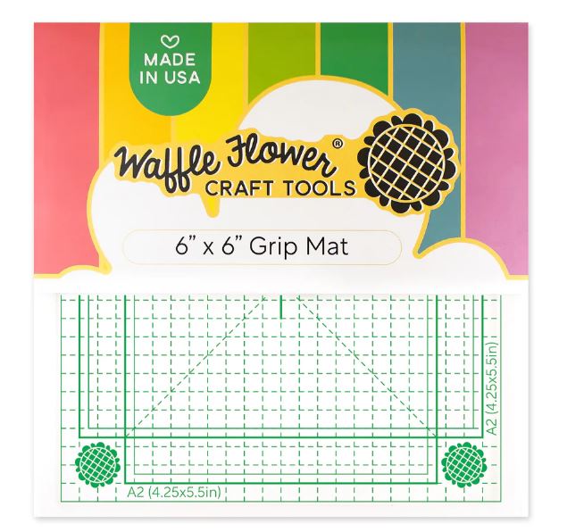 Waffle Flower 6X6 Grip Mat