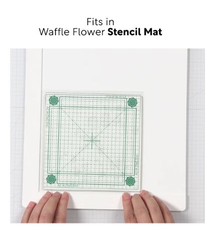 Waffle Flower 6X6 Grip Mat