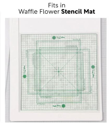 Waffle Flower 8.5 X 8.5" Grip Mat