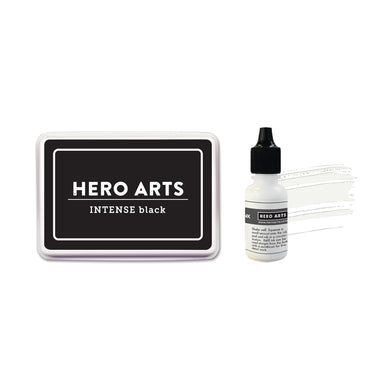 Hero Arts Intense Black Ink Pad and Reinker