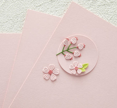 Spellbinders Pink Sand 8.5x11 Cardstock (10)