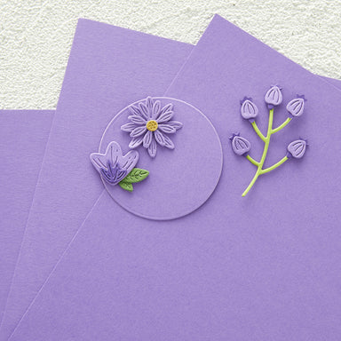 Spellbinders Lilac Blossom 8.5x11 Cardstock 10 Sheets