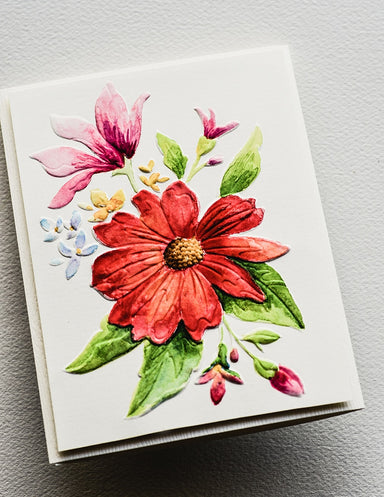 Memory Box Gracious Floral 3D Embossing Folder and Die