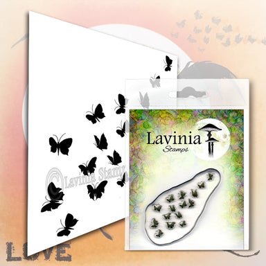 Lavinia Flutterbies Clear Stamp