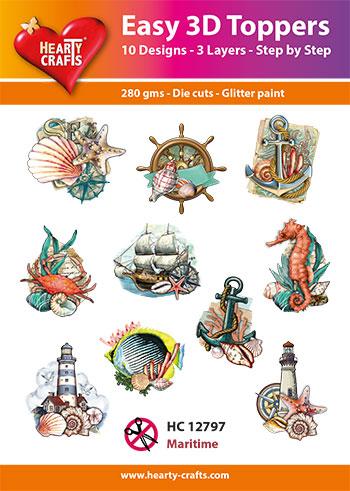 Hearty Crafts Maritime Easy 3D Topper