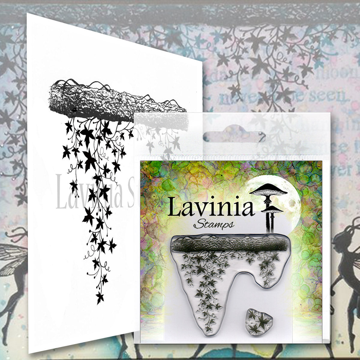 Lavinia Creeping Vine Clear Stamp