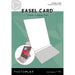 Photoplay A2 Easel Cards White (Includes 6 Cards)
