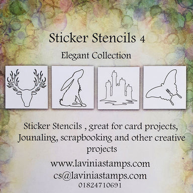 Lavinia Sticker Stencils Set 4