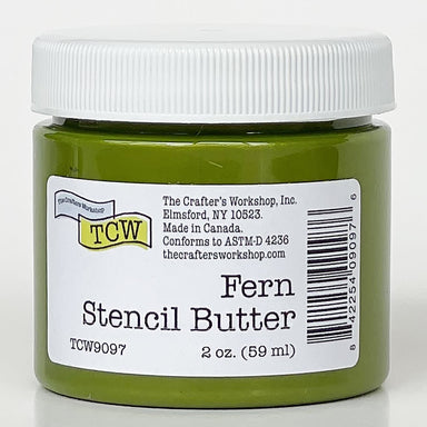 The Crafters Workshop Fern Stencil Butter
