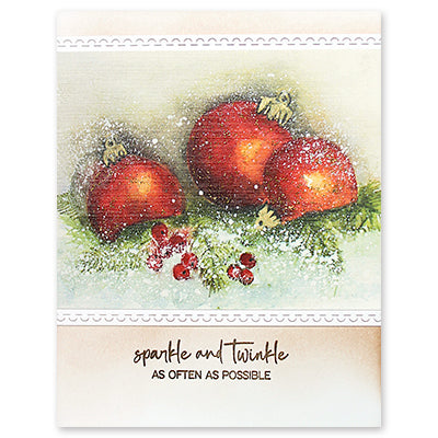 Penny Black Aglow Masterpieces Made Simple Cards