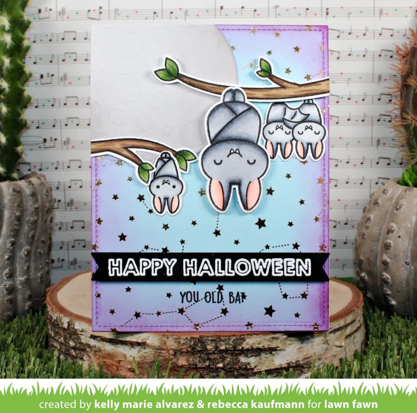 Lawn Fawn Batty For You Stamps