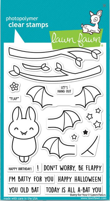 Lawn Fawn Batty For You Stamps