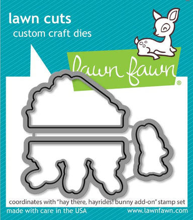 Lawn Fawn Hay There Hayrides: Bunny Add On Die