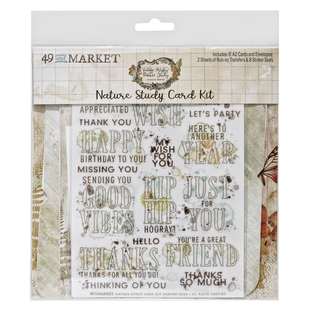 49 and Market Nature Study Card Kit