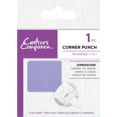 Crafter's Companion Corner Punch Rounded 3-in-1