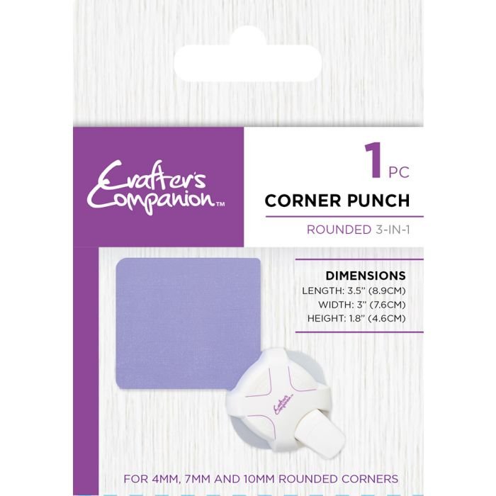 Crafter's Companion Corner Punch Rounded 3-in-1