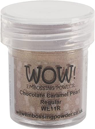 Wow Chocolate Caramel Pearl Embossing Powder