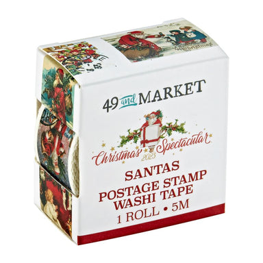 49 and Market Christmas Spectacular 2023 Santas Postage Washi Roll