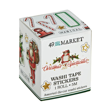 49 and Market Christmas Spectacular Washi Stickers