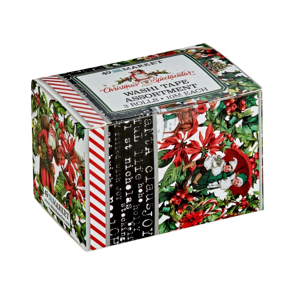 49 and Market Christmas Spectacular Washi Tape Assortment