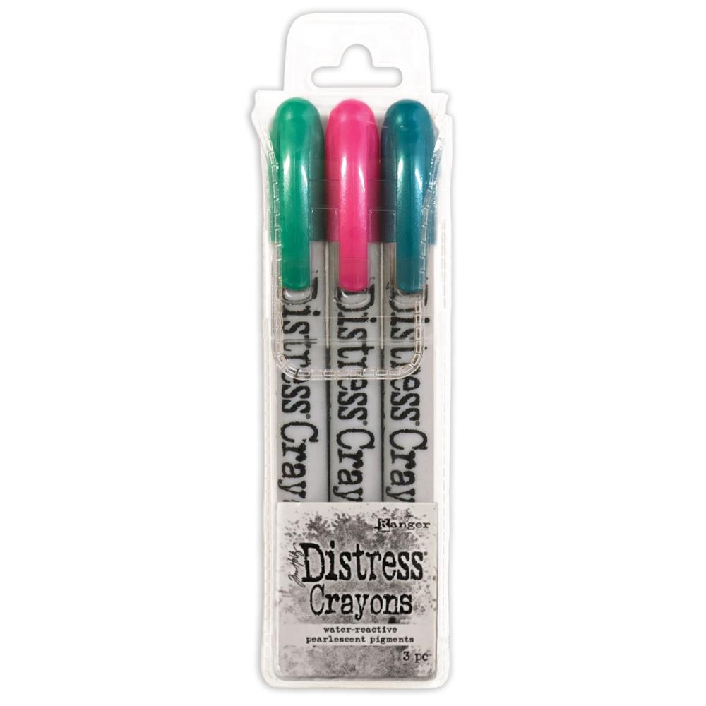 Ranger Distress Holiday Crayons Set 4