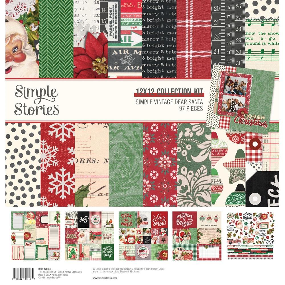 Simple Stories Simple Vintage Dear Santa 12X12 Collection