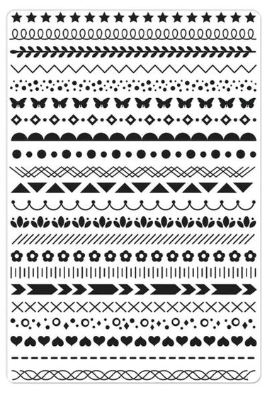 Hero Arts Decorative Strips Clear Stamps