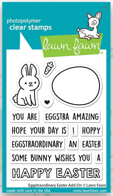 Lawn Fawn Eggstraordinary Easter Add On Stamp