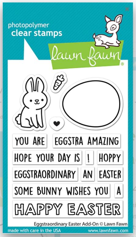 Lawn Fawn Eggstraordinary Easter Add On Stamp