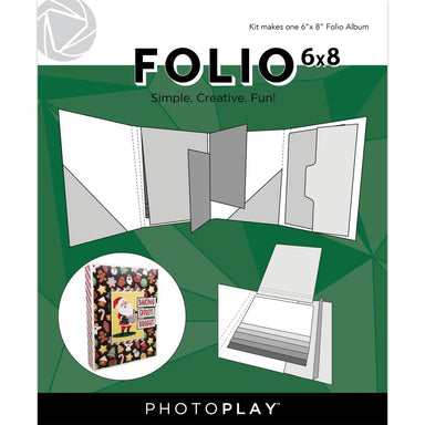 Photoplay Folio 6X8 White