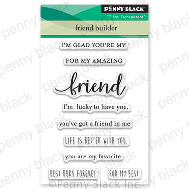Penny Black Friend Builder Clear Stamp