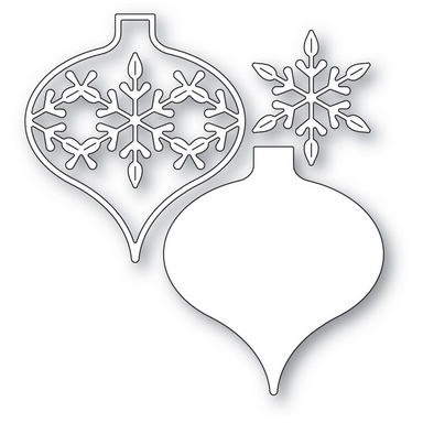Memory Box Frilling Snowflake Ornament Die