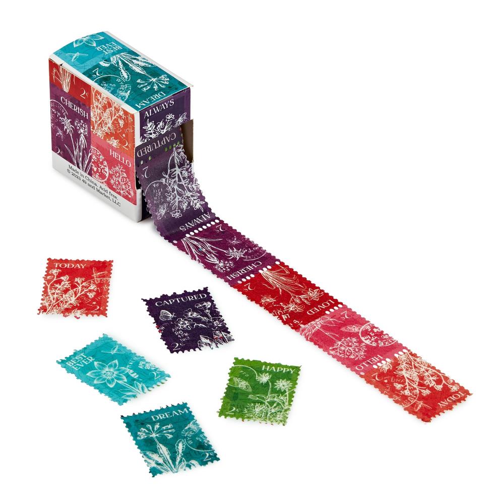 49 and Market Spectrum Gardenia Colored Postage Washi Roll